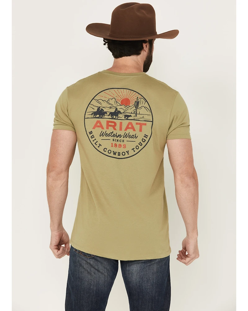 Ariat Men's Circle Desert Short Sleeve Graphic T-Shirt