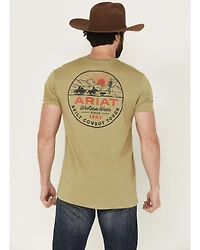 Ariat Men's Circle Desert Short Sleeve Graphic T-Shirt