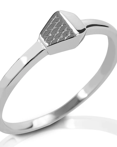 Kelly Herd Women's Horseshoe Nail Ring