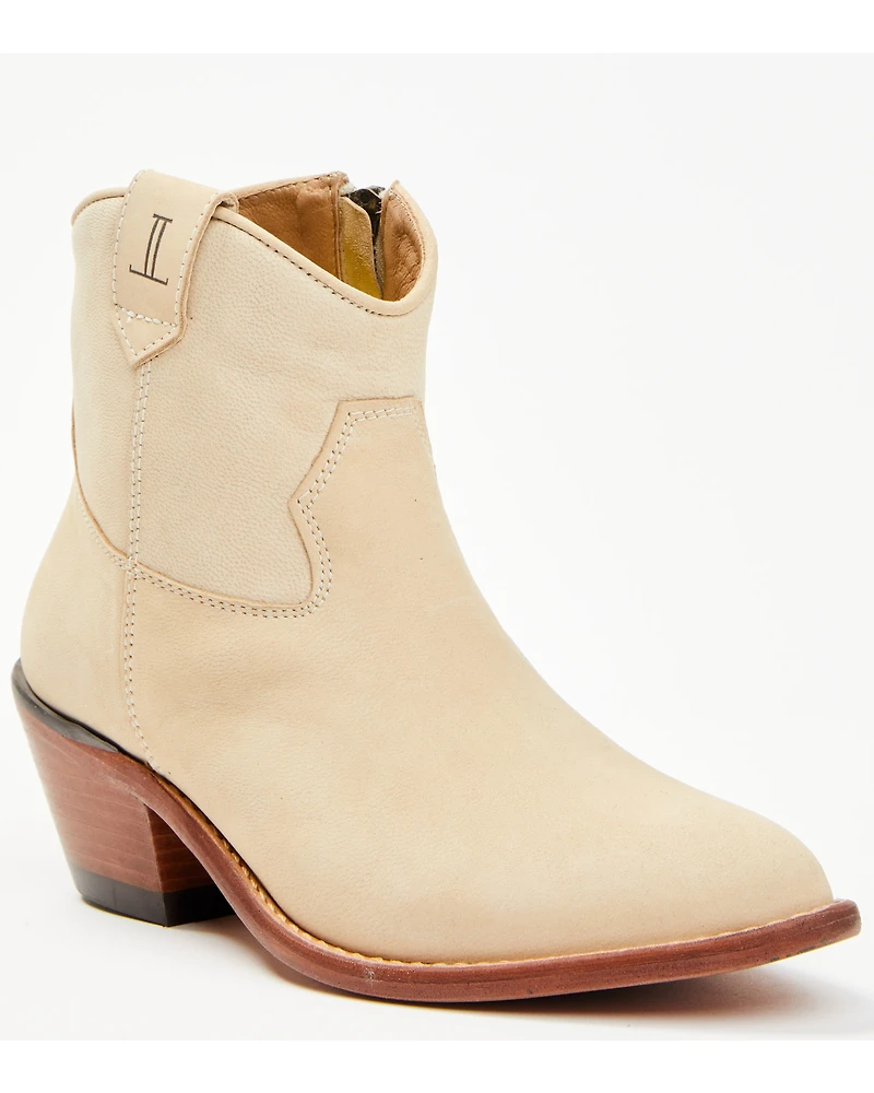 Lucchese Women's Lilah Western Booties - Round Toe