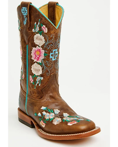 Macie Bean Little Girls' Honey Bunch Western Boots - Square Toe