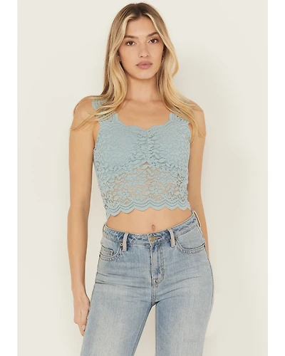 Shyanne Women's Fitted Stretch Lace Cami