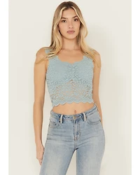 Shyanne Women's Fitted Stretch Lace Cami
