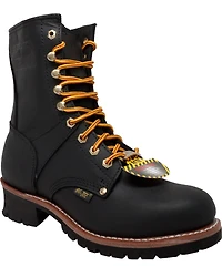 Ad Tec Men's Logger 9" Work Boots - Steel Toe