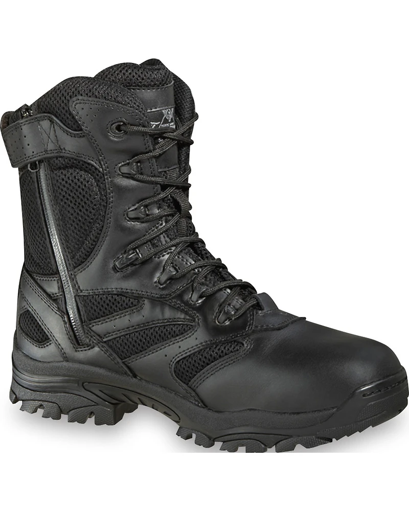 Thorogood Men's Deuce 8" Waterproof Side Zip Work Boots