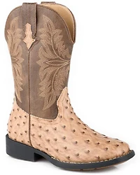 Roper Little Boys' Jed Western Boots - Broad Square Toe