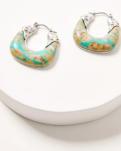 Shyanne Women's Sedona Sky Hoop Earrings
