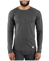Carhartt Men's Force Heavyweight Tech Crew Long Sleeve Work Shirt