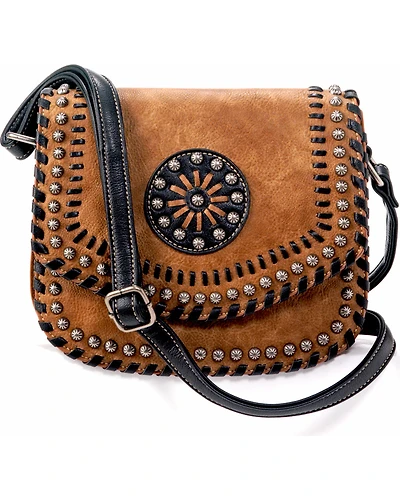 Blazin Roxx Women's Western Vanessa Concealed Carry Messenger Bag