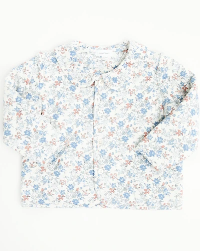 Angel Dear Toddler Girls' Floral Quilted Jacket