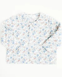 Angel Dear Toddler Girls' Floral Quilted Jacket