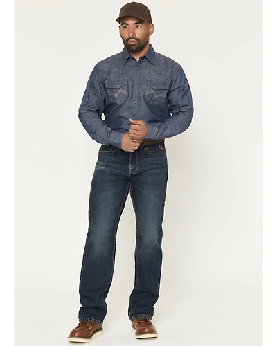 Hawx Men's FR Grinder Dark Wash Straight Denim Jeans