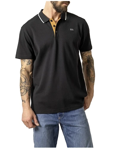 Kimes Ranch Men's El Capitan Short Sleeve Button-Down Polo Shirt
