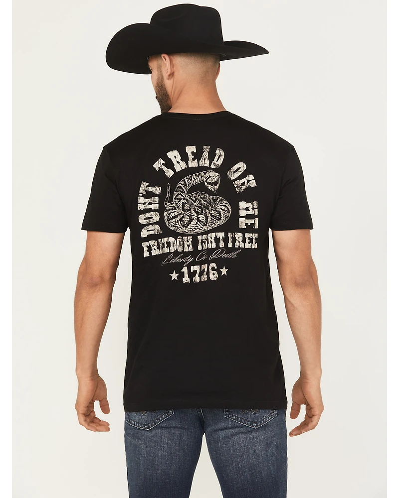 Cody James Men's Freedom Isn't Free Short Sleeve Graphic T-Shirt