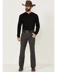 Wrangler Men's Tough Comfort Slim Straight Cowboy Cut Canvas Jeans - Tall