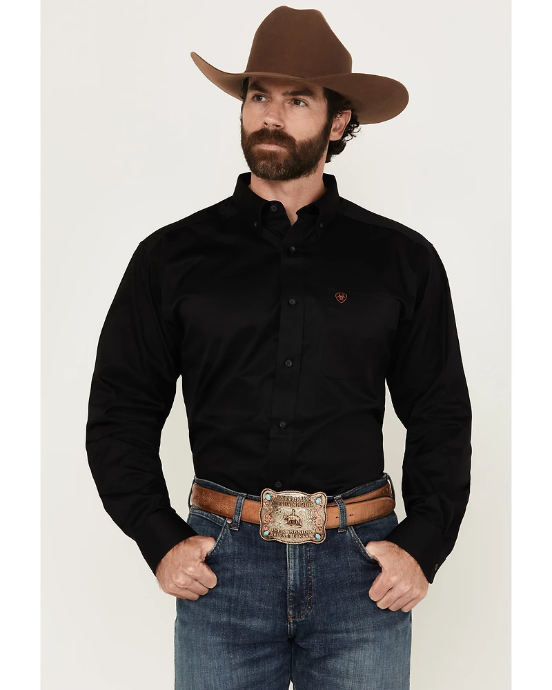 Ariat Men's Twill Long Sleeve Western Shirt - Big & Tall