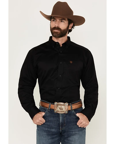 Ariat Men's Twill Long Sleeve Western Shirt - Big & Tall