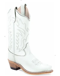 Old West Little Girls' Western Boots - Snip Toe