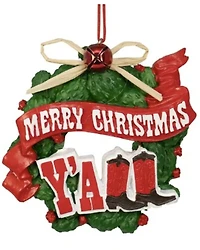 Kurt Adler Cactus Wreath Ornament