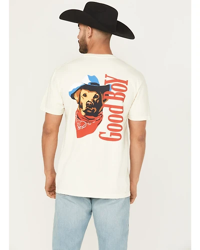 Buckwear Men's Good Boy Cowboy Short Sleeve Graphic T-Shirt