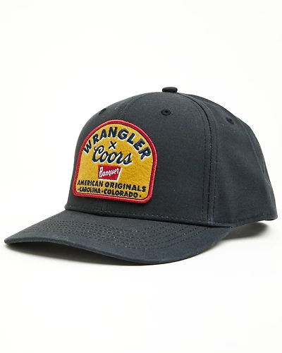Wrangler X Coors Banquet Logo Patch Ball Cap