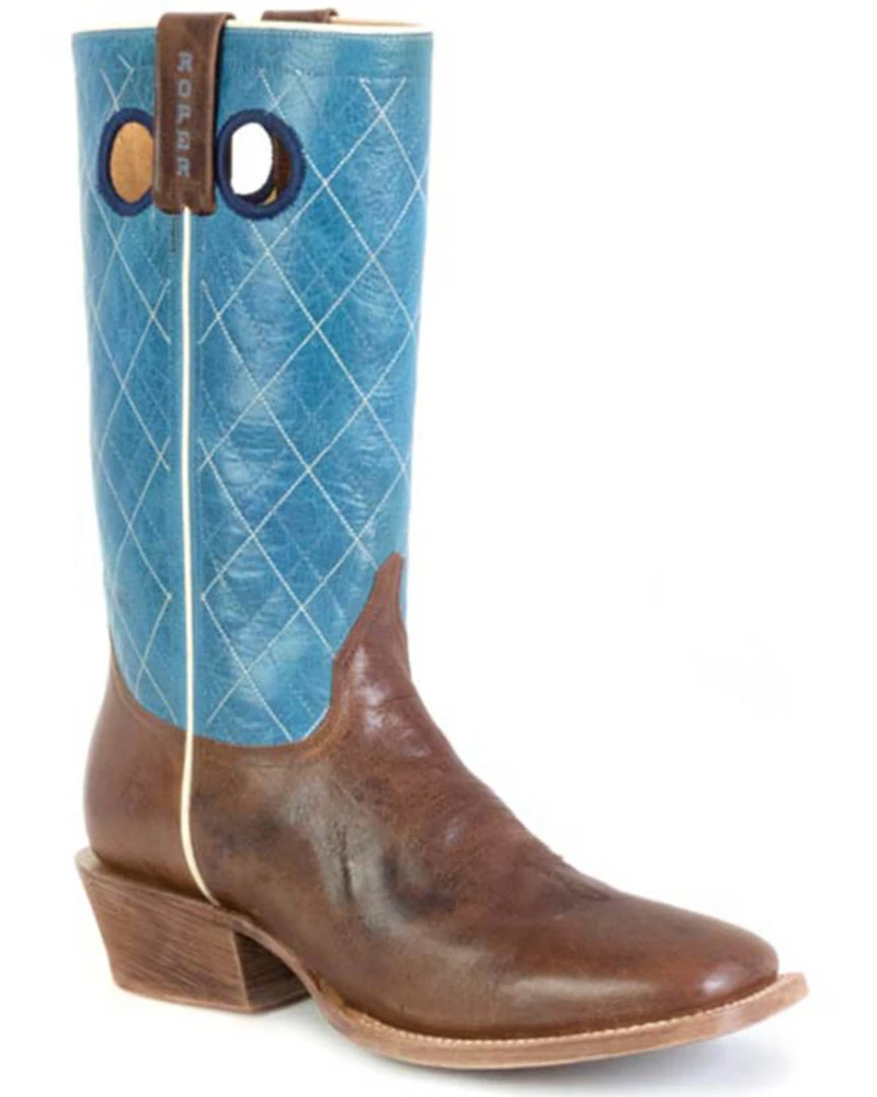Roper Men's Old School Western Boots - Broad Square Toe