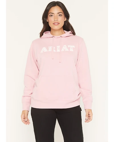 Ariat Women's Boot Barn Exclusive Lace Puff Logo Hoodie