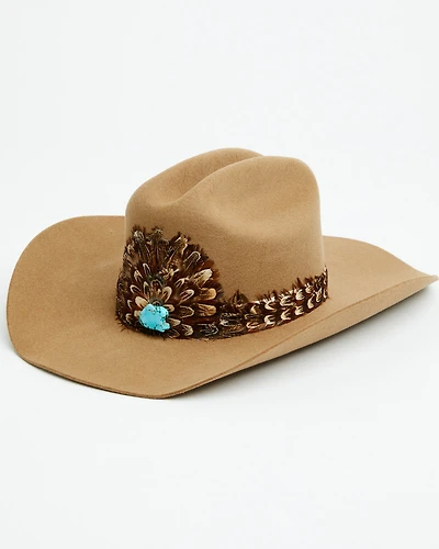 Idyllwind Women's Gladstone Feather Wool Cowboy Hat