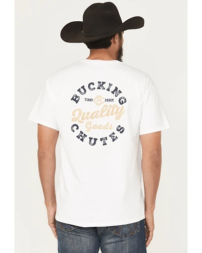 Bucking Chutes Men's Quality Short Sleeve Graphic T-Shirt