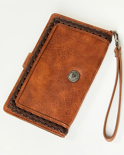 Justin Women's Braided Wallet