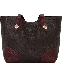 American West Women's Annie's Secret Collection Large Zip Top Tote