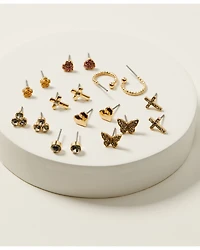 Shyanne Women's Stud Earring Set - 9 Piece