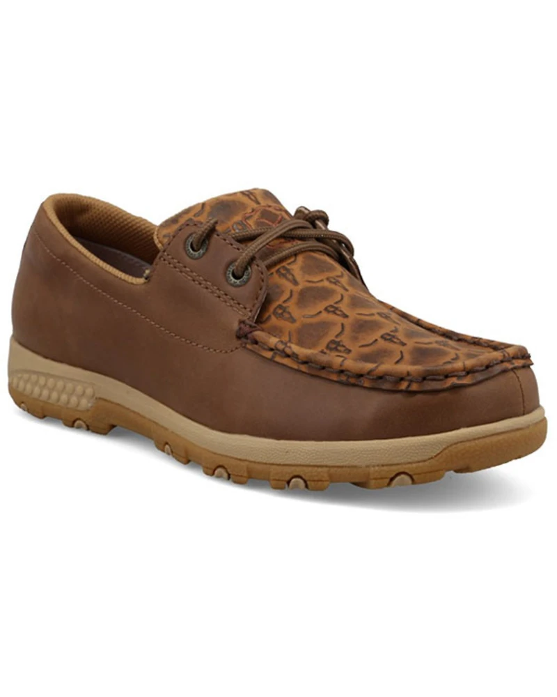 Twisted X Women's Boat Shoe Driving Mocs