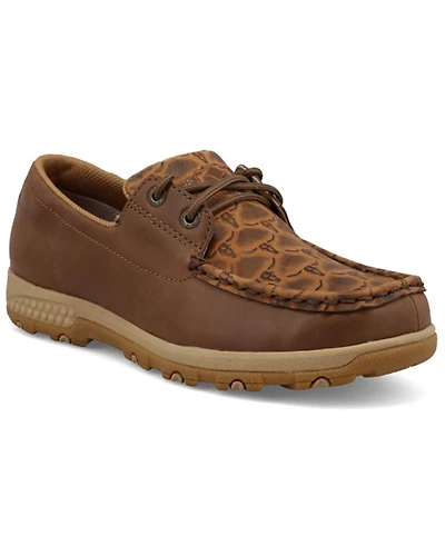 Twisted X Women's Boat Shoe Driving Mocs