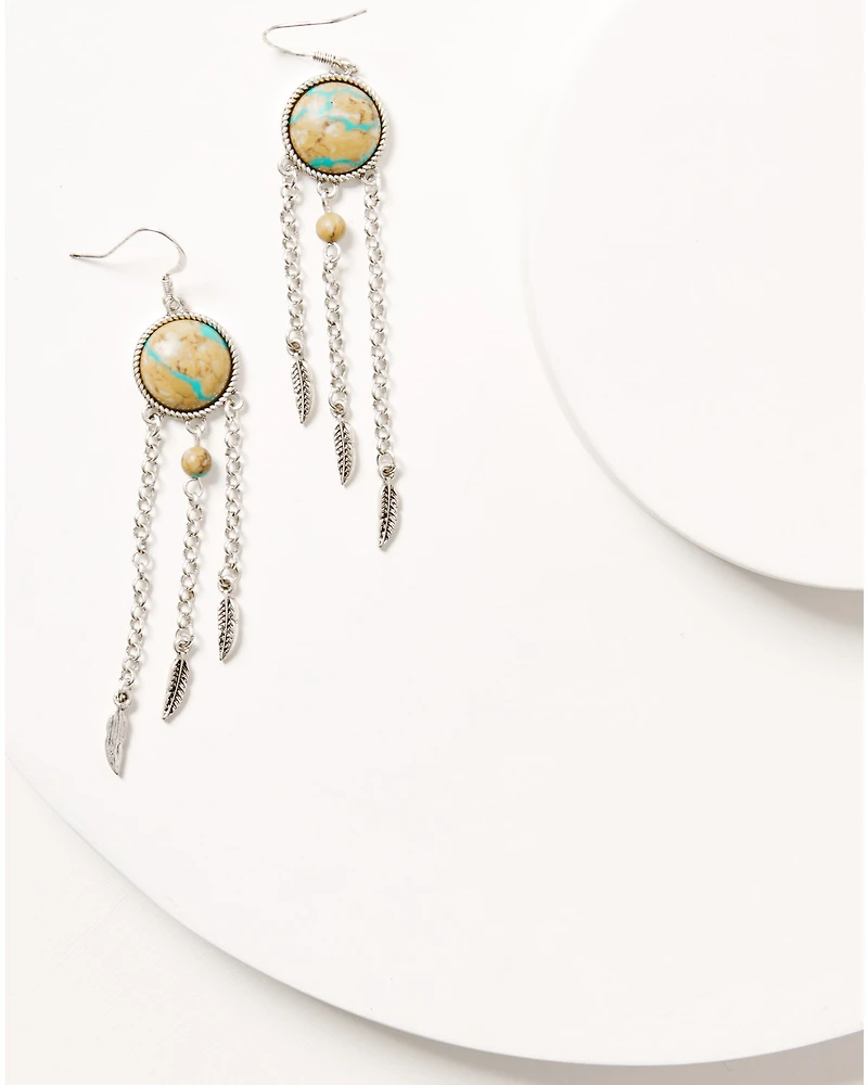 Shyanne Women's Sedona Sky Fringe Earrings