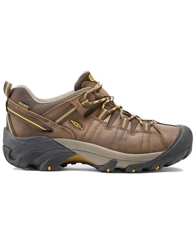 Keen Men's Cascade Targhee II Waterproof Lace-Up Hiking Shoes - Round Toe