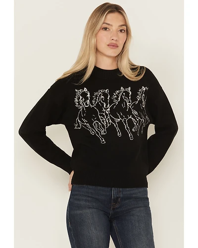Wrangler Retro Women's Horse Crewneck Sweater