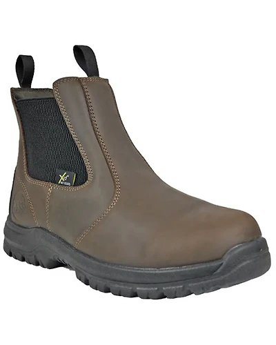 Hoss Men's Met Guard Waterproof Cheslea Work Boots - Composite Toe