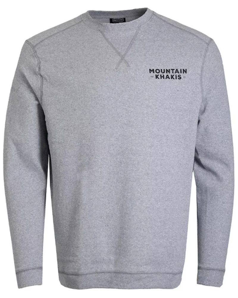 Mountain Khakis Men's Logo Crew Neck Sweatshirt