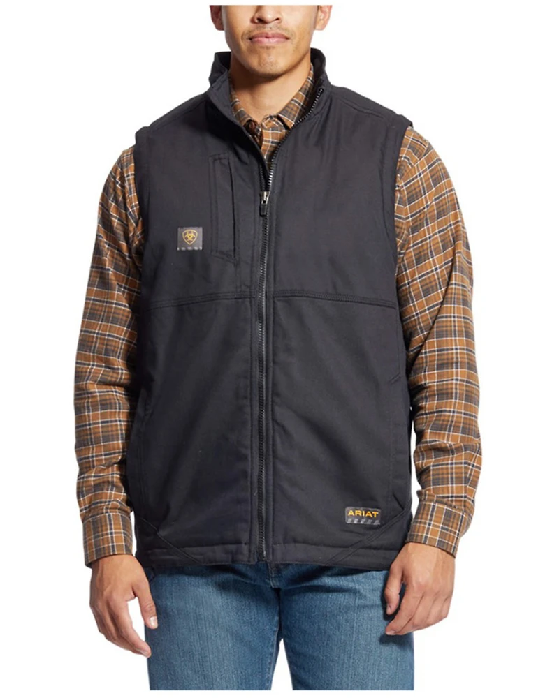 Ariat Men's Rebar DuraCanvas Work Vest - Big