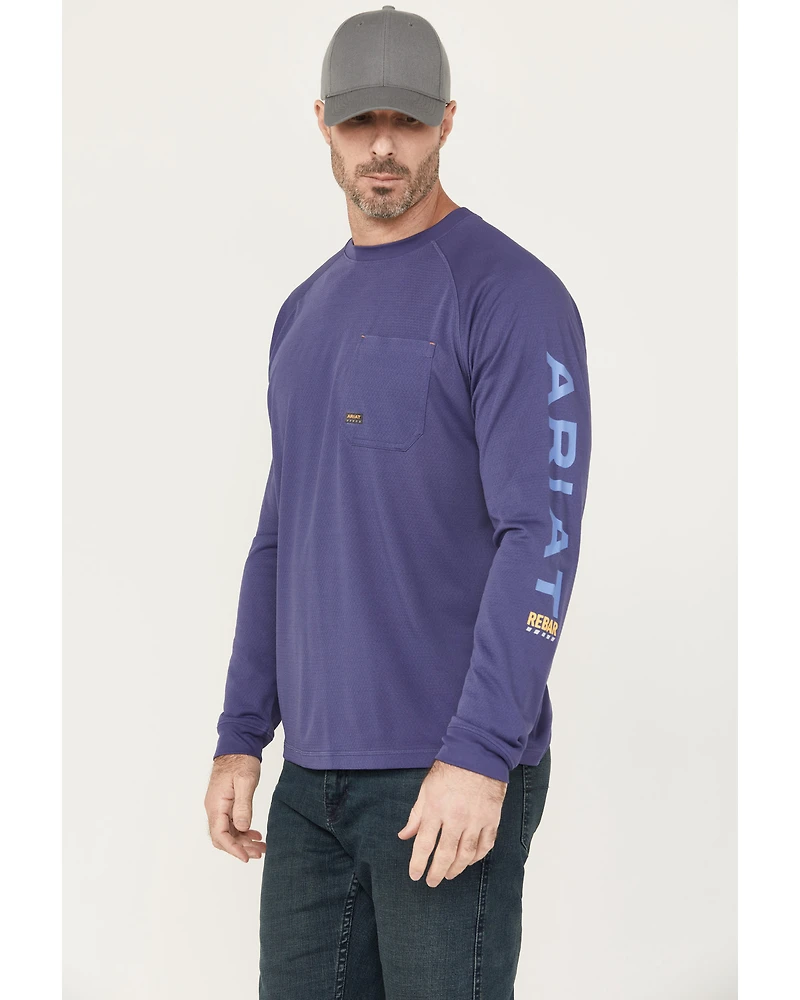 Ariat Men's Rebar Heat Fighter Long Sleeve Work Shirt