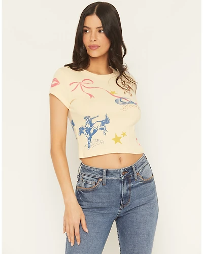 Day Dreamer Women's Rodeo Bow Tee