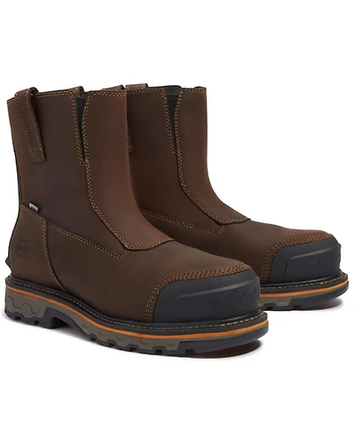 Timberland PRO Men's True Grit Waterproof Chelsea Work Boots - Composite Toe