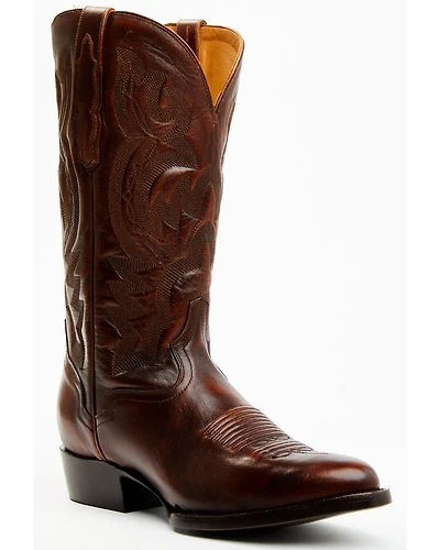 El Dorado Men's Calf Leather Western Boots - Round Toe