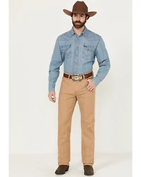 Wrangler Men's 47MWZ Tough Comfort Regular Fit Stretch Canvas Pants - Tall