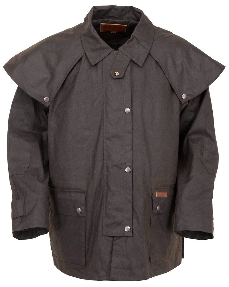Outback Unisex Short Oilskin Jacket