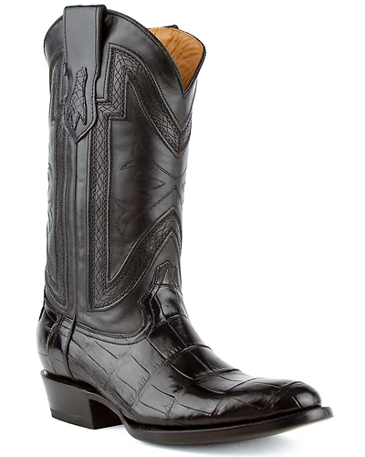 Ferrini Men's Alligator Belly Exotic Western Boots - Round Toe