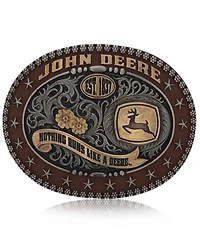 Montana Silversmiths Men's John Deere Trophy Belt Buckle