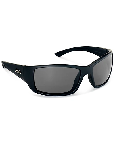 Hobie Men's Everglades Satin Black & Gray Frame Polarized Sunglasses