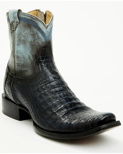 Corral Women's Exotic Caiman Western Boots - Square Toe